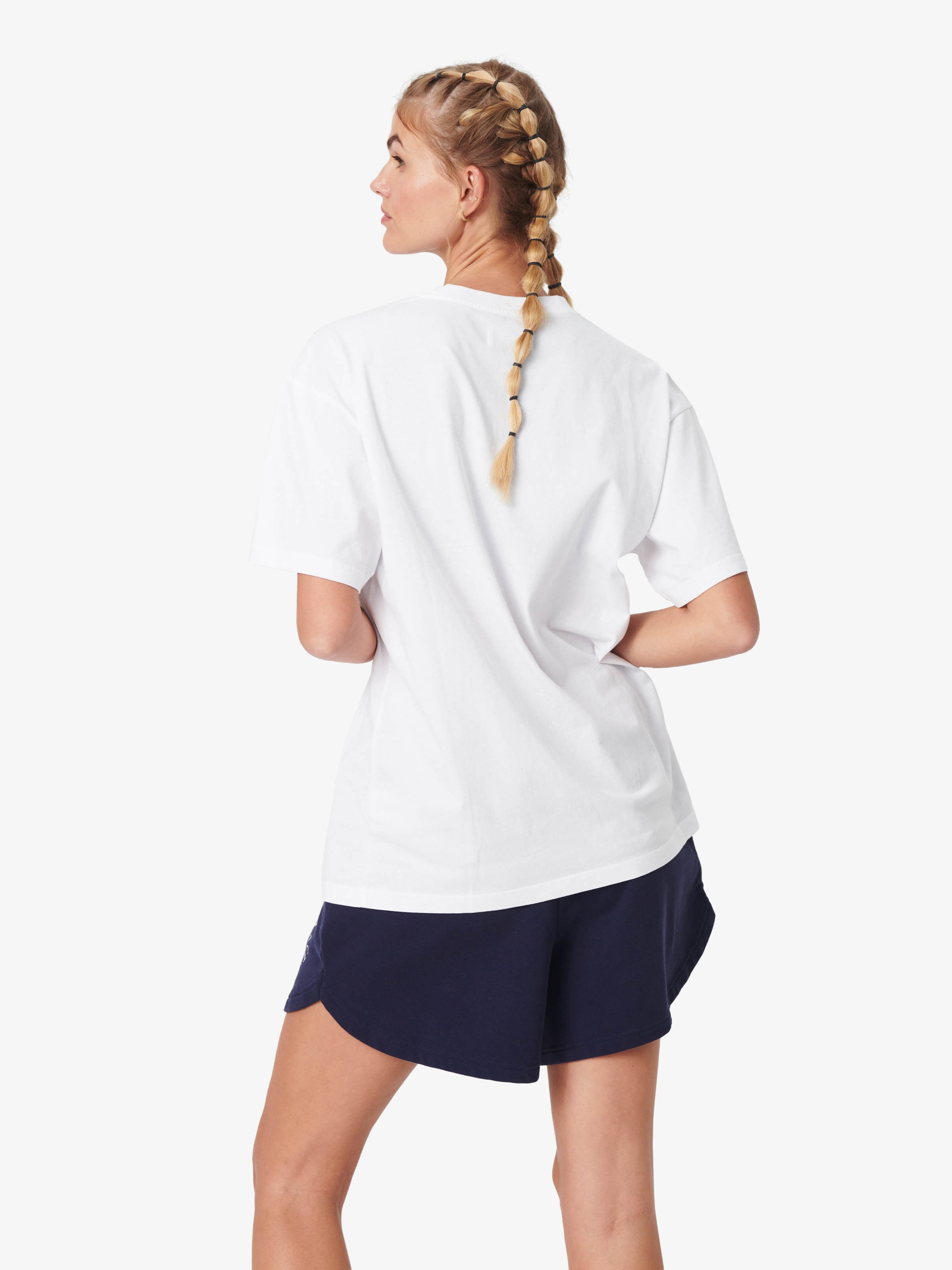 Organic Logo t-shirt - hvid